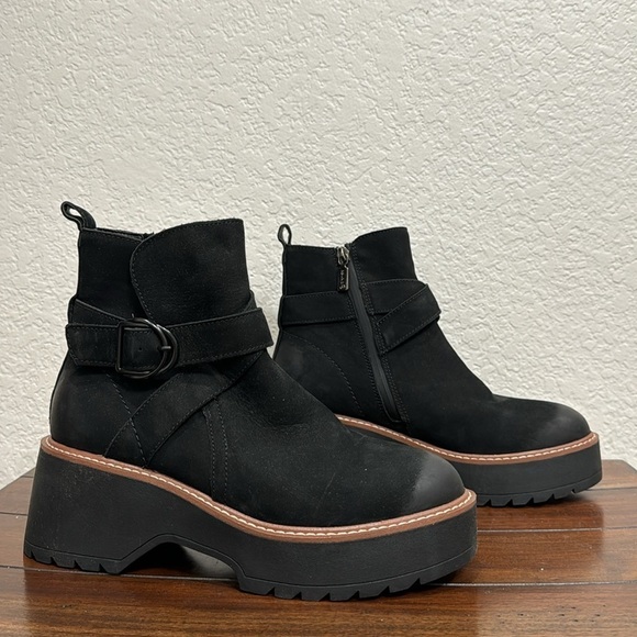 Blondo Giovani lack Suede Waterproof Boots Size 8.5 - Picture 2 of 8